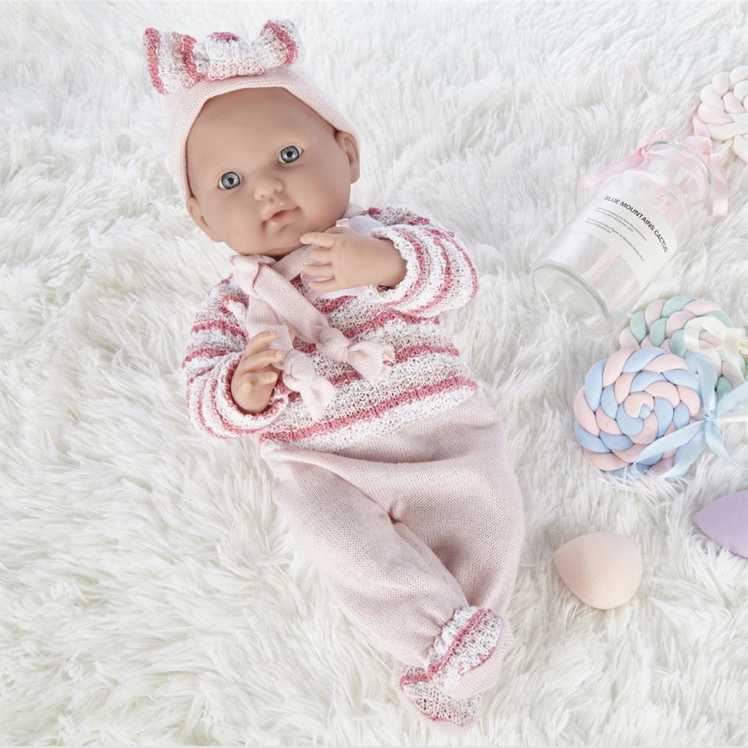  Высокое качество 16 дюймов винил reborn baby doll лучшие подарки для новорожденных и маленьких