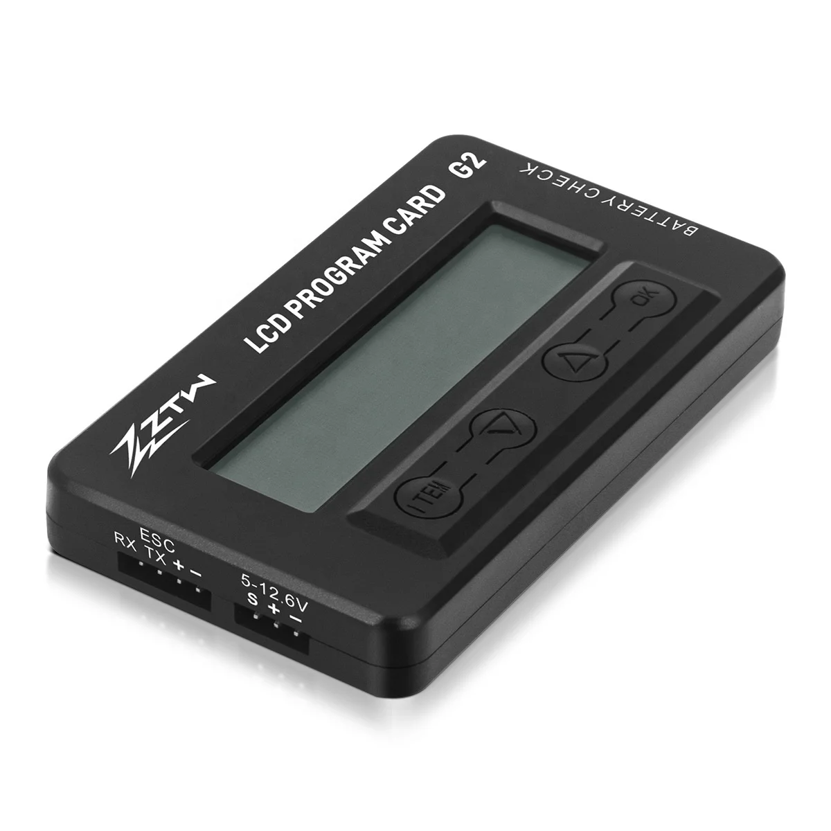ZTW Multifunctional LCD Program Card Box G2 Servo Tester Battery Voltmeter For Beatles/Shark/Mantis Slim Series Brushless ESC