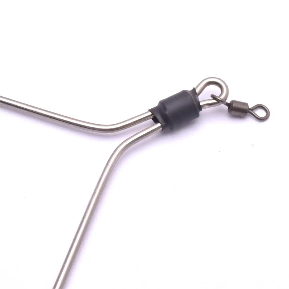 Fishing hook splitter herringbone balance stainless steel sea fishing articles anti winding sub line branching fishing group