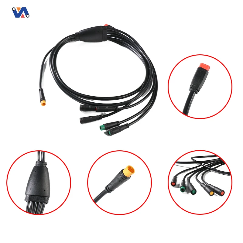 New Image OUXI V8 20inch Electric Bicycle  Accessory Waterproof Main Cable For OUXI V8 eBike & Fat Bike Bicycle Spare Parts