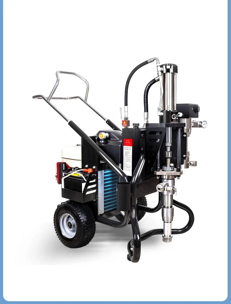 Professional Hydraulic Gas/Electric/Diesel High Pressure Airless Spray Machine For High Viscosity Epoxy Silicone Sprayer