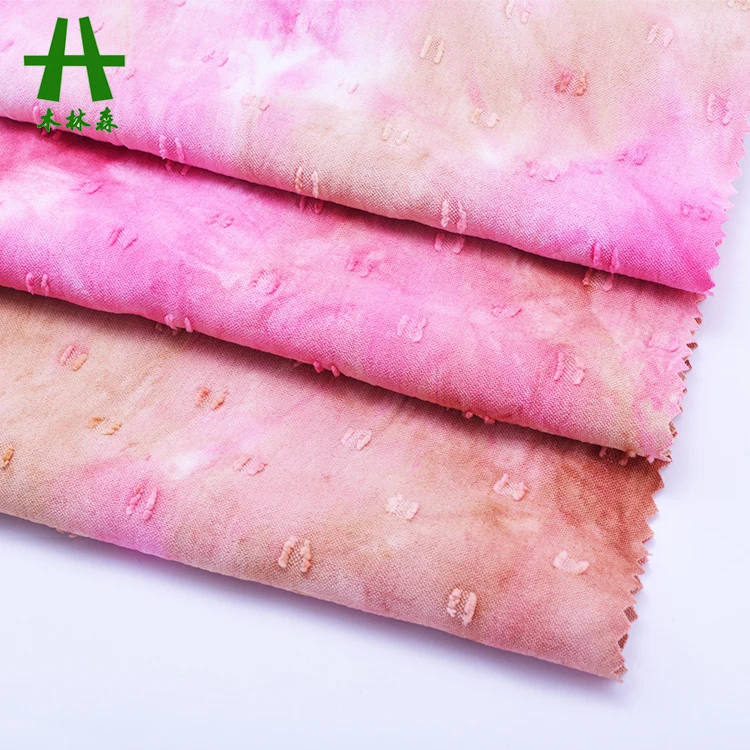 Mulinsen Textile High Quality Urigire CEY Tie Dye Polyester Fabric