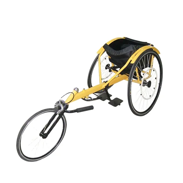 Спортивная инвалидная коляска, легкие ручные гоночные колесики Spinergy Speed King Handcycle Marathon, спортивные колесики