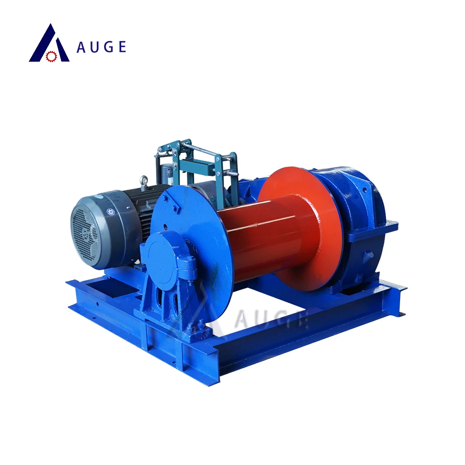 1t Diesel Engine Lifting Hoist Winch for Mining Electric Winch For Pulling and Lifting 220v Mini Motor Lift Winch