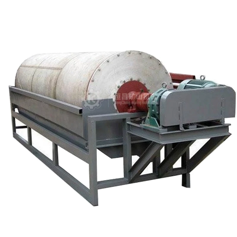 Mining Machinery Wet Type Magnetite Permanent Magnet Drum Magnetic Separator Price