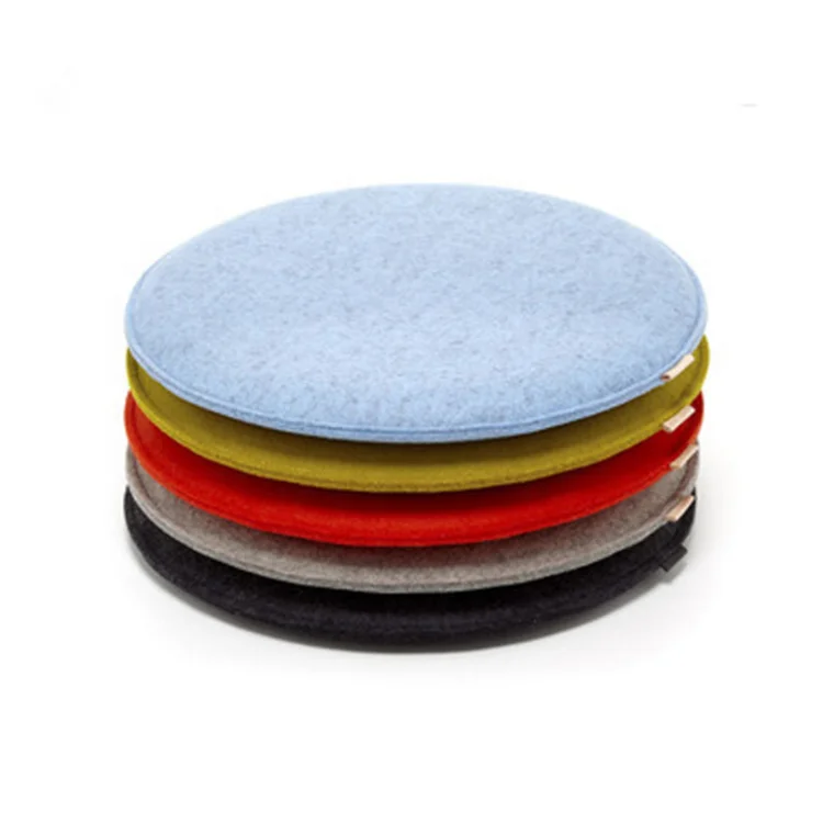 Cheap Custom Seat Pillow Custom Wool Felt Seat Cushion