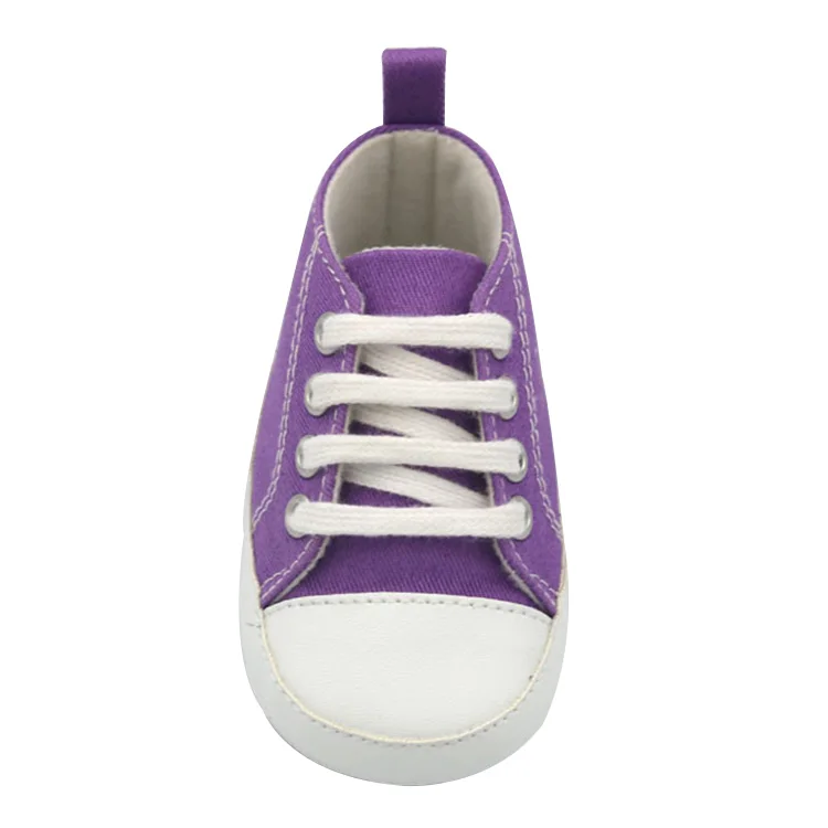 Fashion Lace-up Baby Casual Shoes Non-slip Cotton Sole Baby Comfortable Toddler Shoes