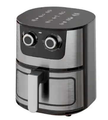 Manufacturer Wholesale Cheap Kitchen Appliances Stainless Steel Manual Control Air Fryer 6L7L 10L Air Fryer