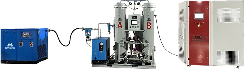 Hot Selling Complete Set Liquid Nitrogen Generator for Microcrystalline Cellulose Production Top Gas Generation Equipment
