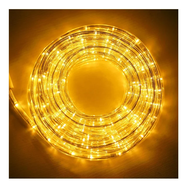 Waterproof 100 200 300 500 Led Tube Rope Fairy String Strip Lights Outdoor Decoration Garden Xmas Led Rope Light Outdoor