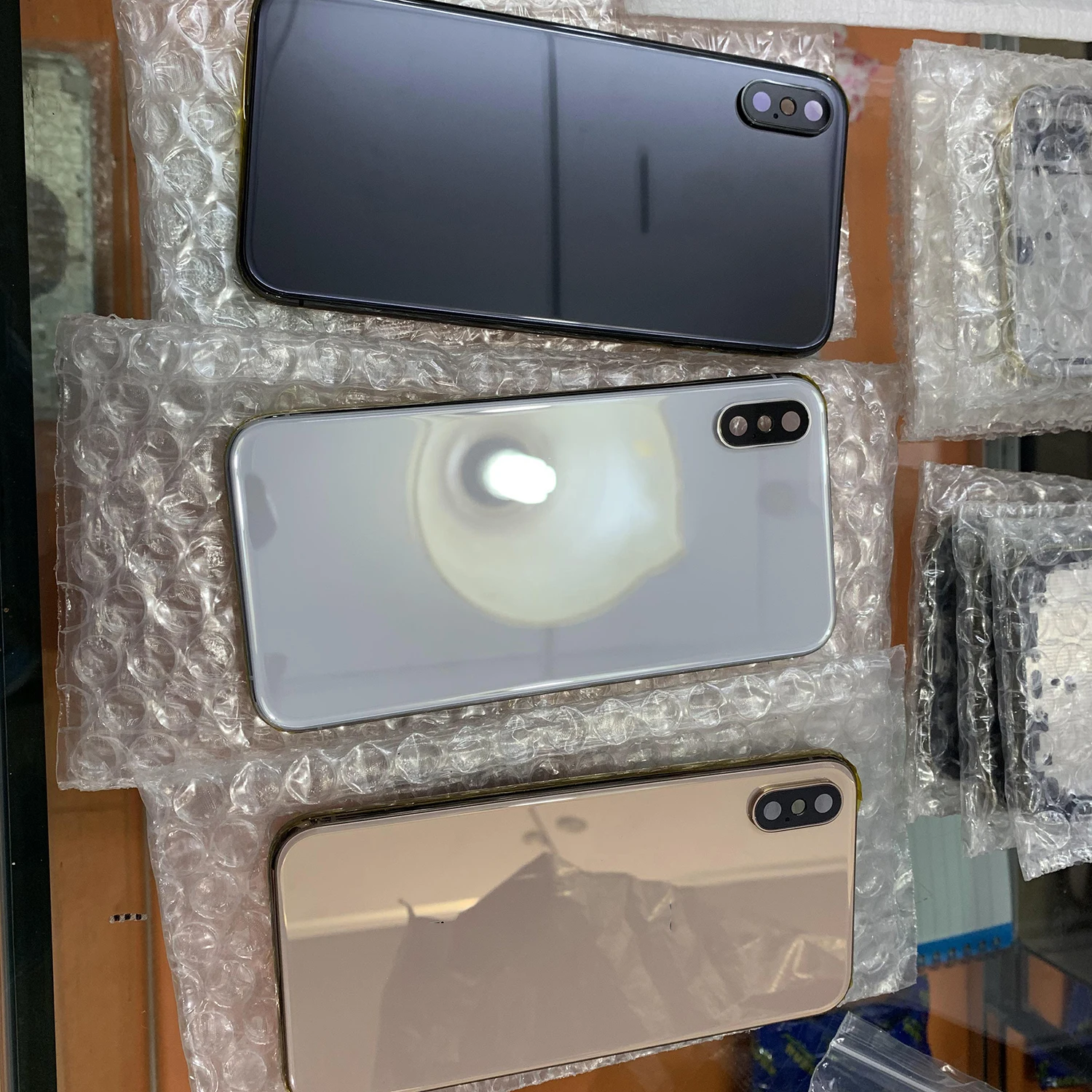  Совершенно новый OEM полная сборка задняя крышка для iphone X XS XSMAX тела отремонтированы пользовательские красочные запасные части с