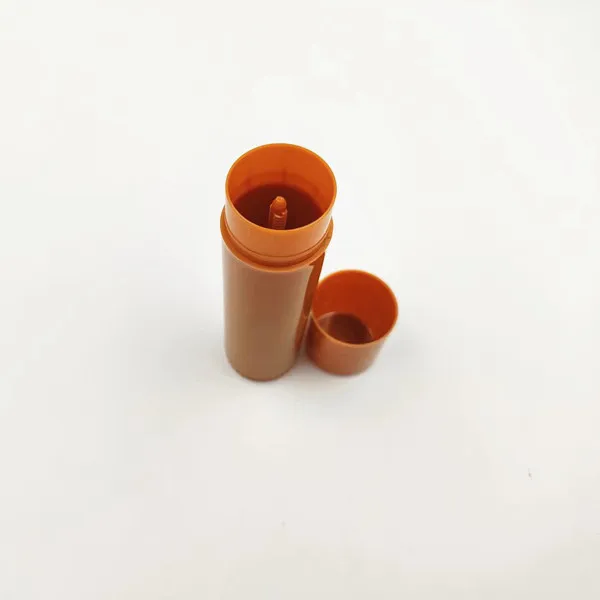 Wholesale Empty Transparent Black White 0.5oz 15ml 15g 0.67oz 20ml 20g Cylinder Round Plastic Lip Balm Stick Tube with Cap