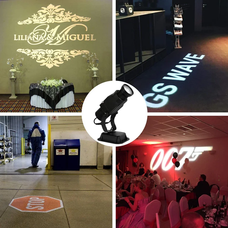 Hot Sale Outdoor Gobo Projector Logo Light Projector IP68 15-400W Waterproof LED Advertising Projector Light