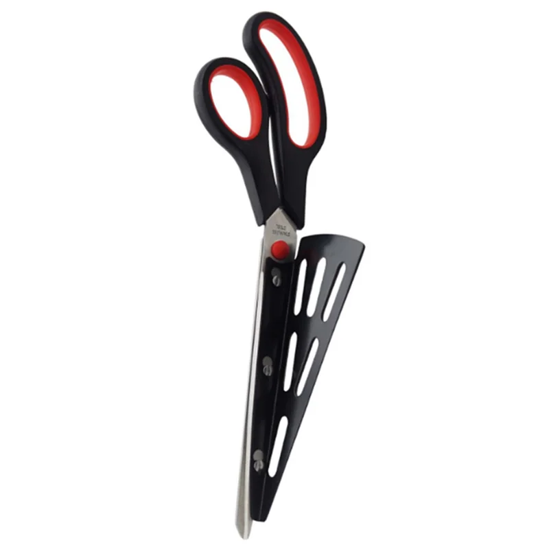 Kitchen Utensils Stainless Steel Pizza Cutter Scissors