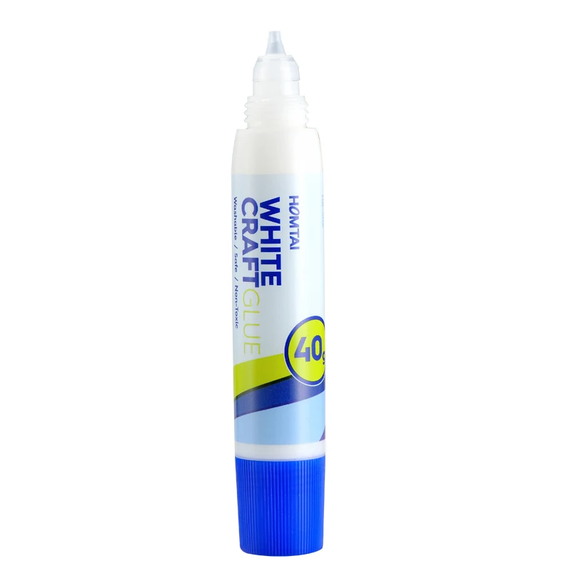 White Craft Glue  Washable  Non-Toxic Strong Durable OEM Customized Logo Slime  School Glue