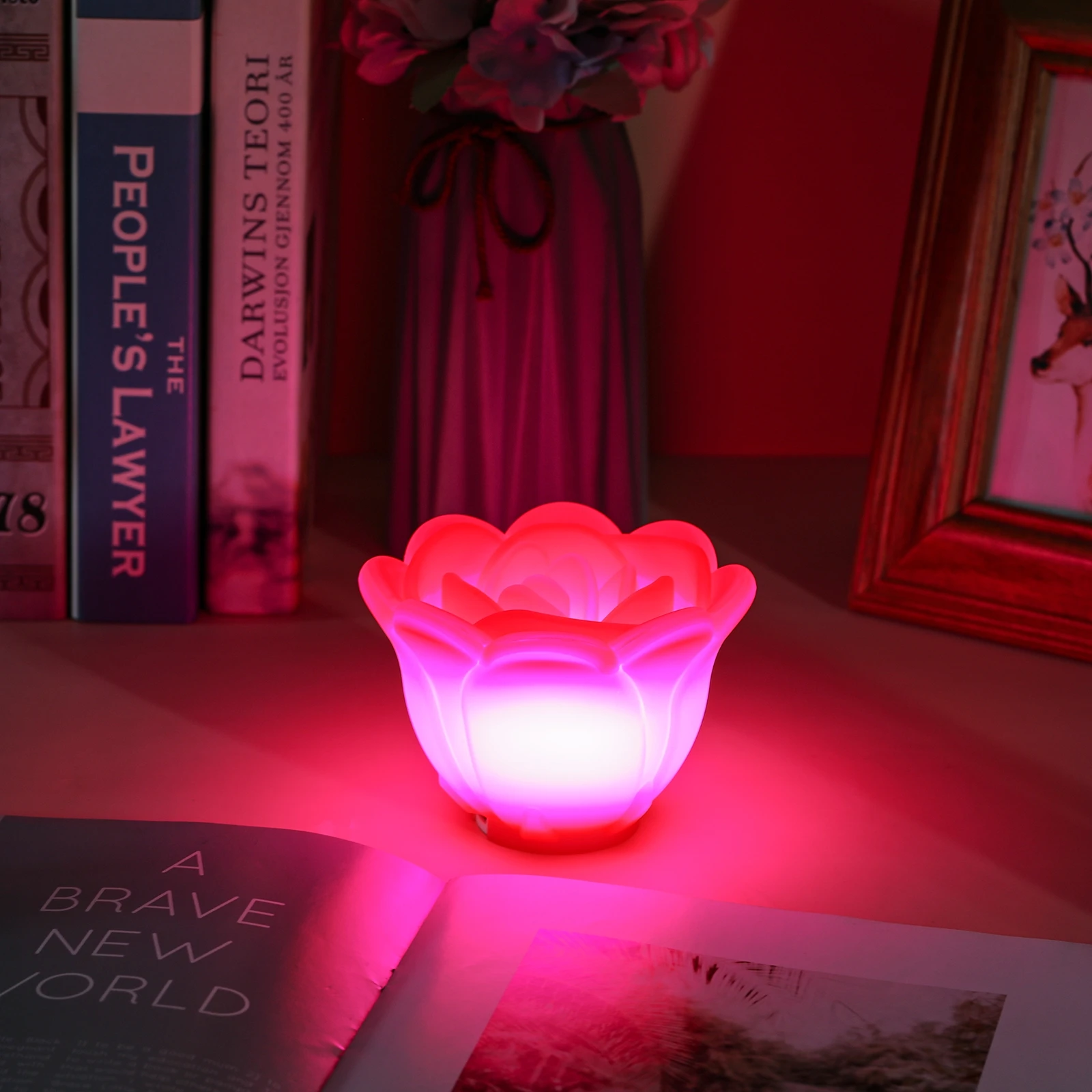 Baby multicolor breathing nursery light lamp smart led night light sleeping light for room