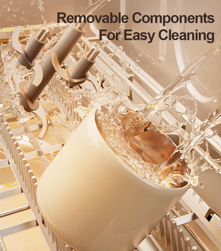 Multifunctional Handheld Stainless Steel Blender Food Processor Electric Food Chopper