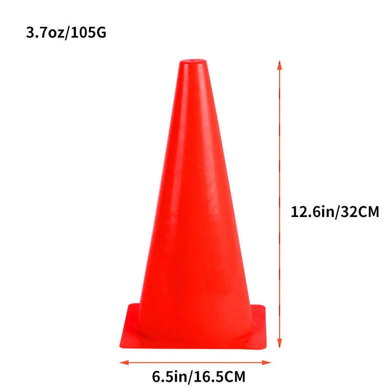 Football Agility Cone Plastic Marker Cones Football Soccer Training Equipment Sport Colorful Speed Training Set
