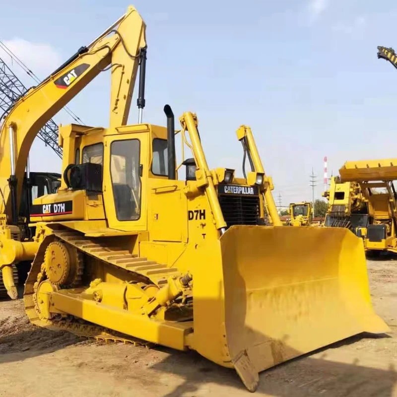 Горячая Распродажа бульдозер хорошее состояние б/у оригинальный Caterpillar Cat D7 D7H для