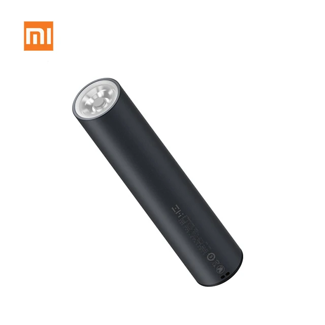 Xiaomi ZMI IPX6 waterproof emergency SOS outdoor high-power light portable flashlight 5000mAh mini lipstick power bank