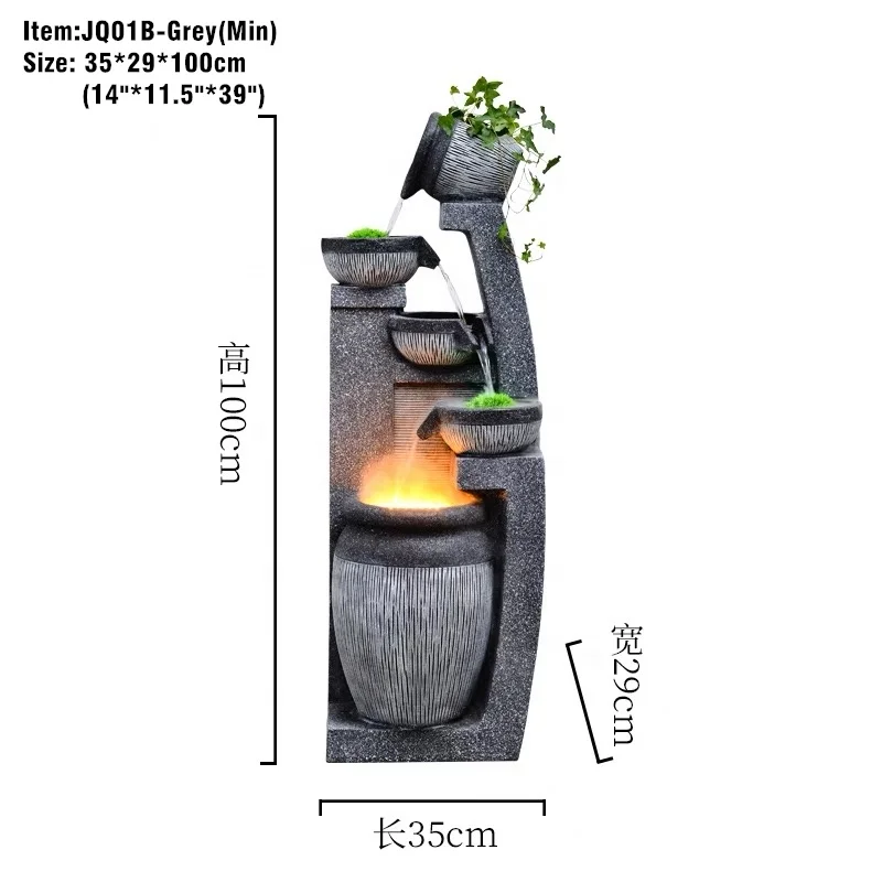 Outdoor Stone Garden Fountain for House and Garden water fountain indoor waterfall wall