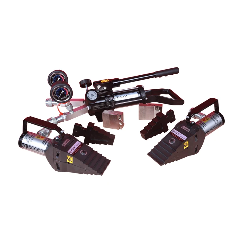 Maximum spread 65mm and 14T Split Type Hydraulic Flange Spreaders  for Pipeline commissioning, maintenance, testing