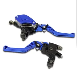 Motorcycle modified disc brake CNC side push brake upper pump power switch line electric motorcycle general