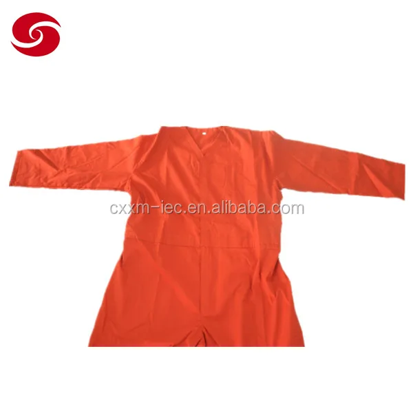Long Sleeves Suit China XinXing Factory Price Short Sleeve Prison Inmate Coverall wholesale