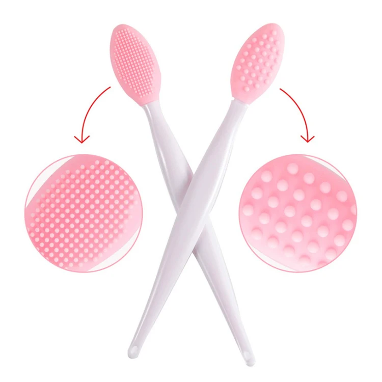 
Wholesale Multi Functional Tiny Exfoliate Nose Pore Cleaning Exfoliator Lip Scrub Brush 