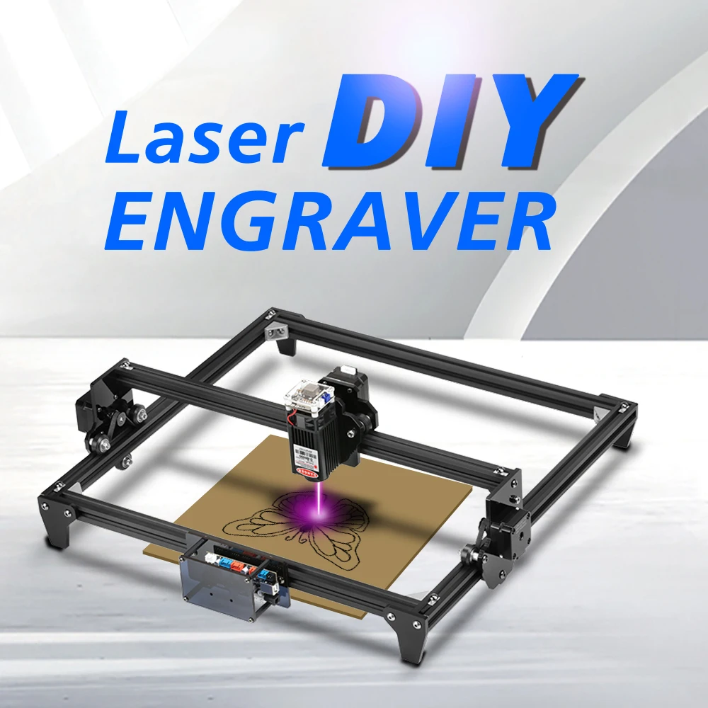Factory Desktop CNC Laser Engraving Machine 2.5W 390X320MM Wood Metal Leather Laser Engraver Cutter DIY Engraving Machine
