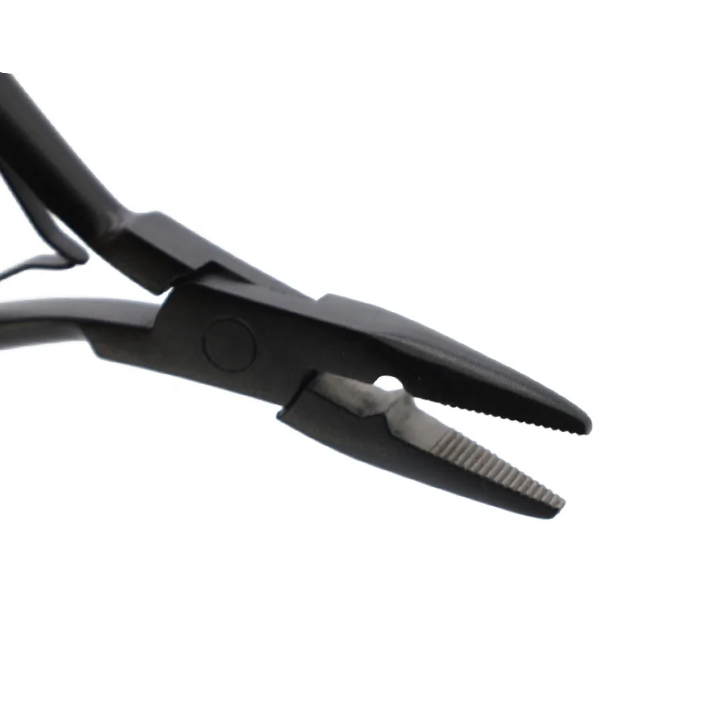 ARLANY Multi Functional Hair Extension Pliers with Teeth Weft Application Pliers Clamp Pliers for Micro Ring Link Bead