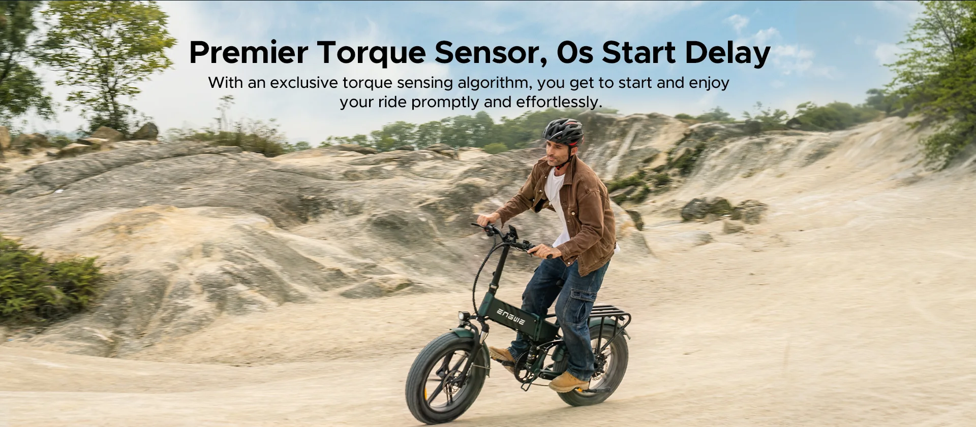 ENGWE ENGINE PRO 2.0  52V/16Ah  Torque Sensor 2024 Version Foldable E-bike High Torque Outdoor Adventure Hydraulic oil brake EU