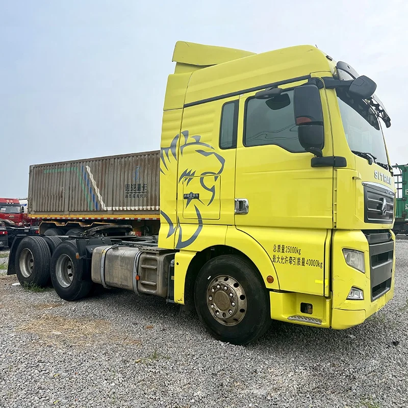 Новая модель Sinotruk Sitrak C7H 6*4 480HP тяжелый тягач