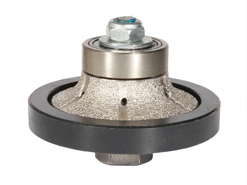 Vacuum Brazed Profile Wheel diamond router bits for cnc machine