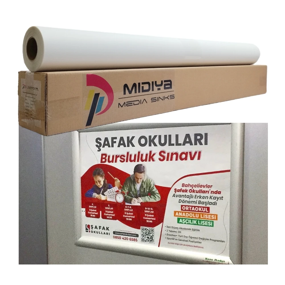 China top inkjet media supplier 130gsm Matt Self Adhesive PP Paper PP Sticker film roll