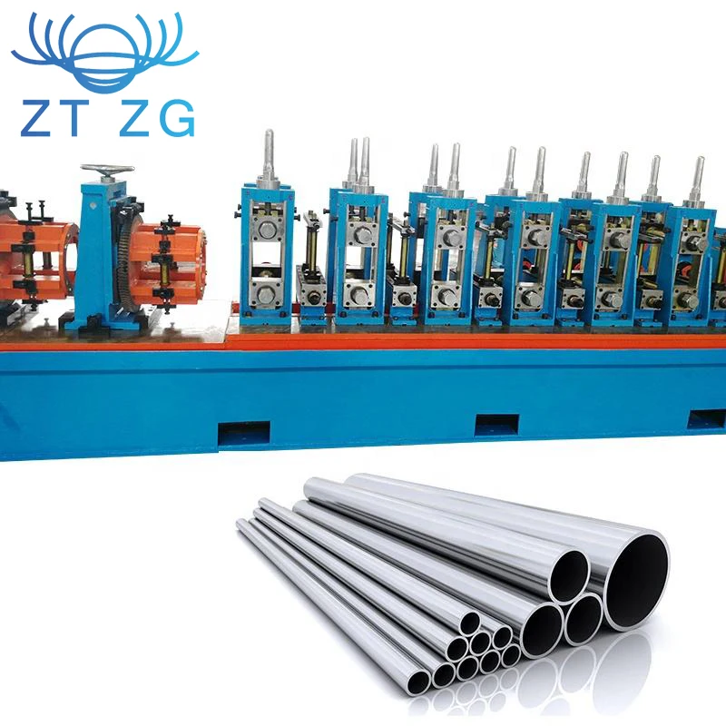 ERW tube pipe mill making machine production line/square tube roll forming machine