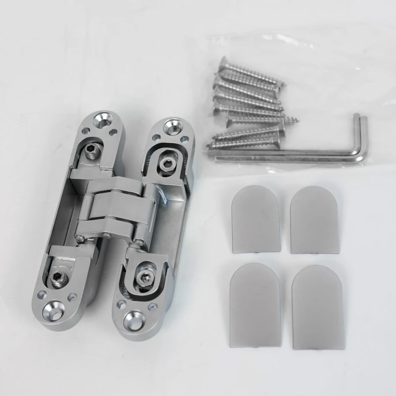 THREE DIMENSIONAL 180℃ ADJUSTABLE CONCEALED DOOR HINGES FOR LIGHT DUTY DOORS 15KGS