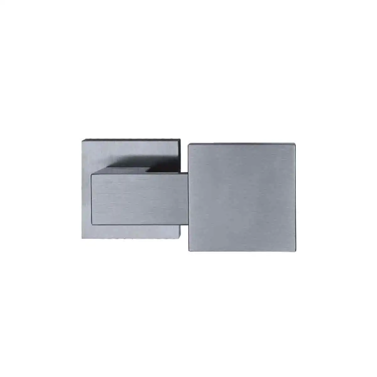 Modern Square Design Door Handles Lockset China Hardware for Bathroom Entry Dummy Bedroom Lock Adjustable Latch Up/Down Locks