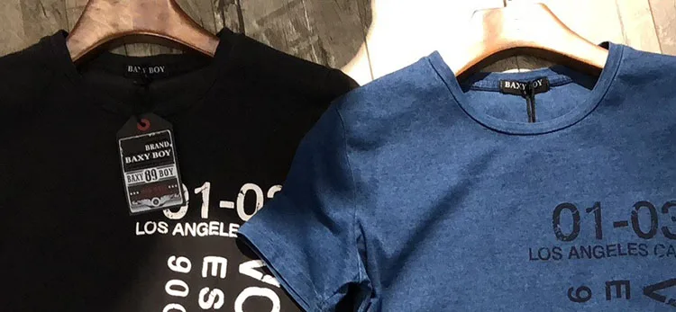 Washed Oversized Tshirt Vintage T Shirt Wholesale Men Distressed 100% Cotton