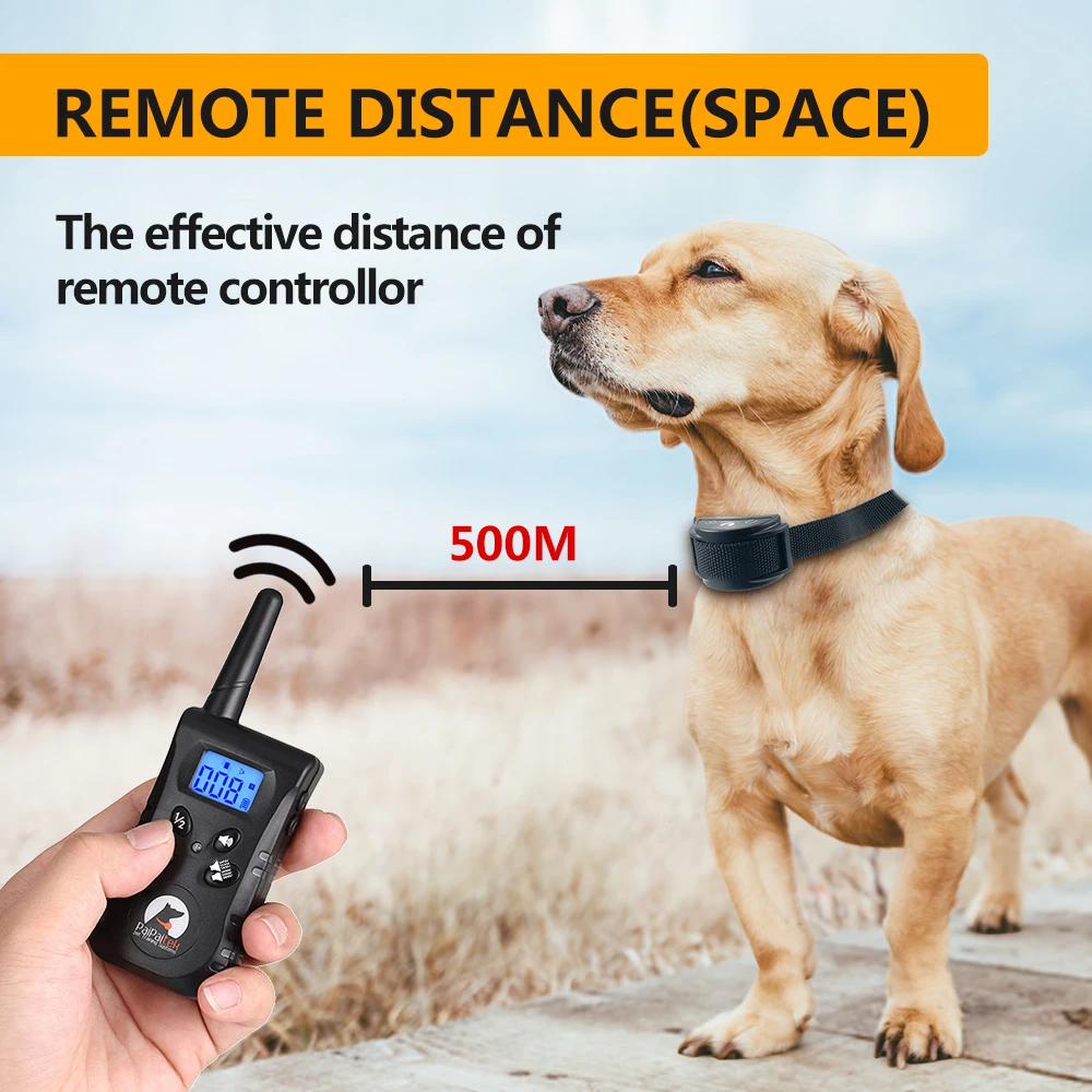 
Humane PaiPaitek No Shock Beep Vibration Pet Training Dog Collar Vibration Collar training dog 