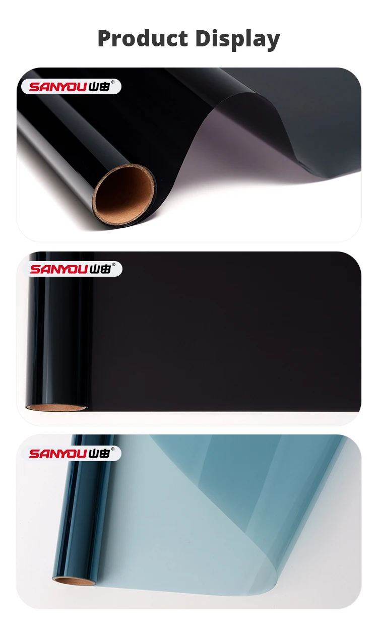 Sun Heat Control Nano ceramic auto tint Film UV Protection Solrex amber window tint cheap car tint