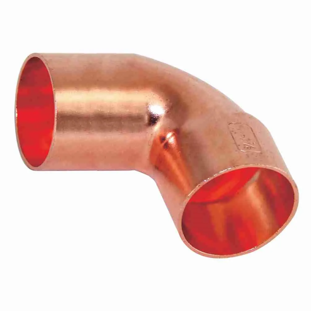 3/4X1/2x3/4 Copper Reducing Tee for Refrigeration HVAC System Copper Pipe Fitting