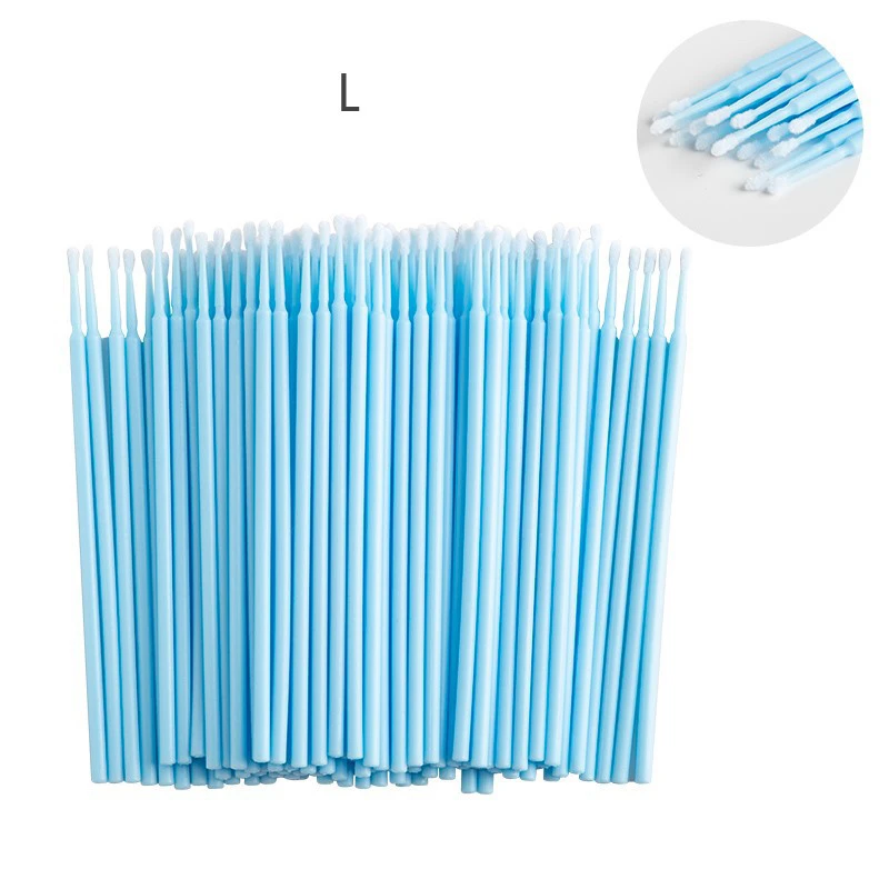 Blue Purple Multiple Colors Micro Swabs Sticks Buds Cosmetic Makeup Tools Cotton Swabs