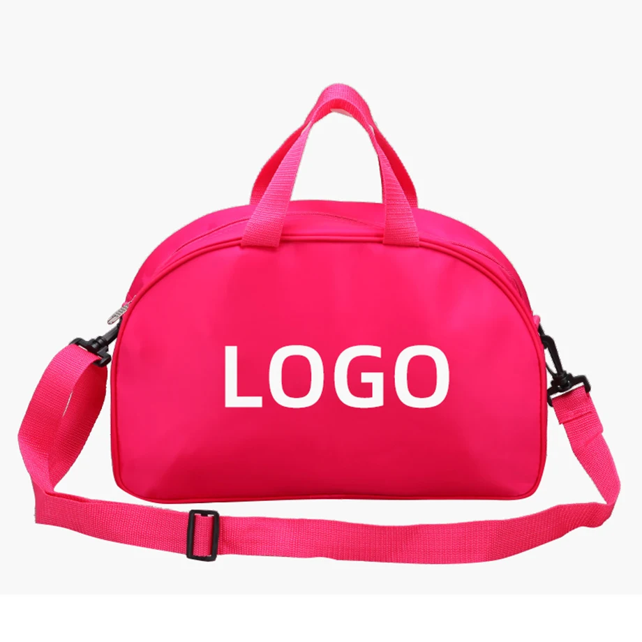 Custom Logo Printing Sublimation Blank Dance Sports Gym Travel Duffle Tote Bag