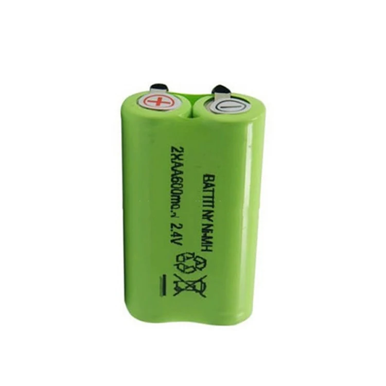 2 4 V AA 1200mah Ni-MH аккумулятор с вкладками