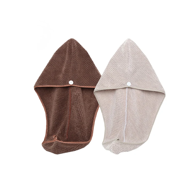 Multi-purpose Plain Color Water Absorbent 25*65cm 260gsm Hair Drying Towel