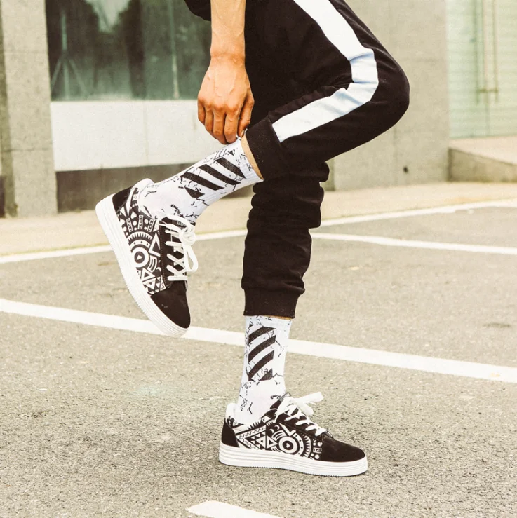 
Hosiery manufacturers custom hockey youth men fashion trendy socks 