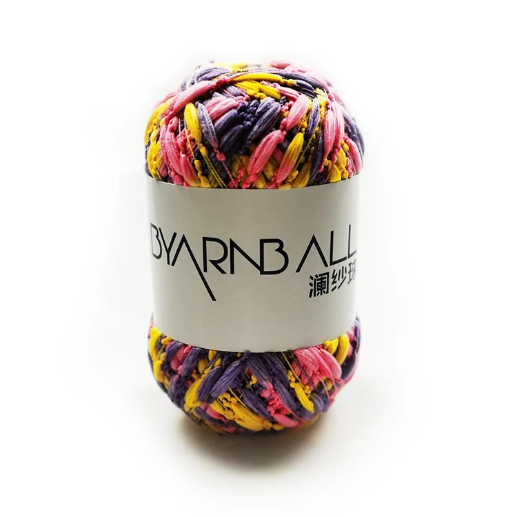 
China Manufacturer Most Popular Dyed Organic Polyster Yarn Crochet Set 