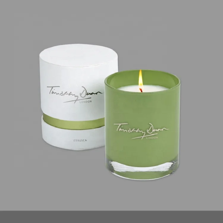 Custom Logo Wholesale Low MOQ calendar scented candle gift paper boxes with logo  for packing candles