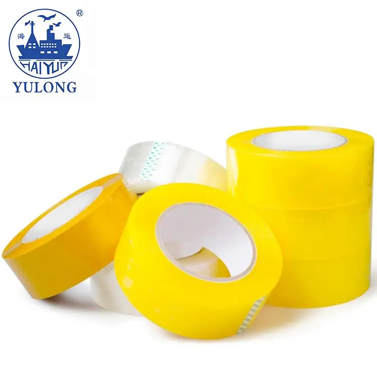 3mm Wide Strong Single Side Adhesive Packing Tape Jumbo Rolls Ordinary Carton Sealing Tape